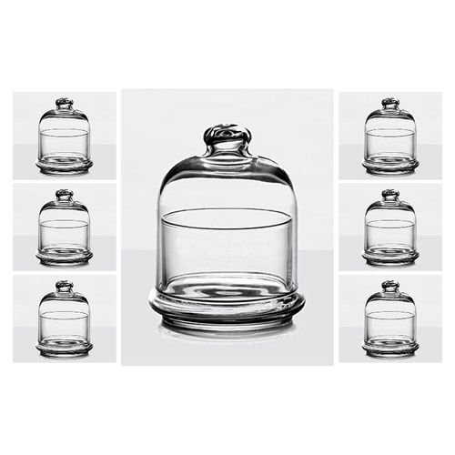 6 Cloches Alimentaires en verre transparent
 Fiche Technique et Prix au Maroc