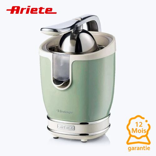 Ariete Presse-agrumes Vintage - Vert
 Fiche Technique et Prix au Maroc