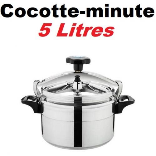 Autocuiseur 5 Litres, Cocotte-minute en Aluminium, Contenance طنجرة الضغط
 Fiche Technique et Prix au Maroc