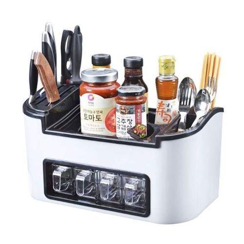 Boîte de Rangement Organisateur pour Ustensiles Cuisine et Epices
 Fiche Technique et Prix au Maroc