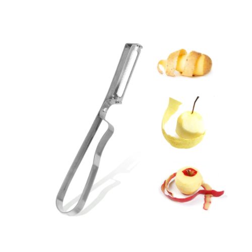 Couteau à éplucher les légumes, couteau à éplucher les légumes, outil de cuisine multifonction en acier inoxydable, éplucheur, trancheur
 Fiche Technique et Prix au Maroc