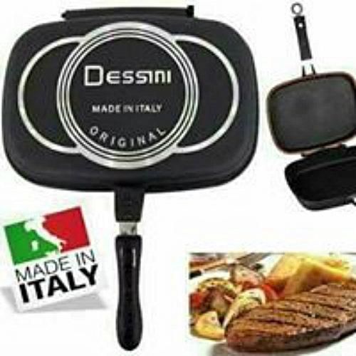 Dessini Poêle Double Grill - Antiadhésif Granite - 36 CM
 Fiche Technique et Prix au Maroc