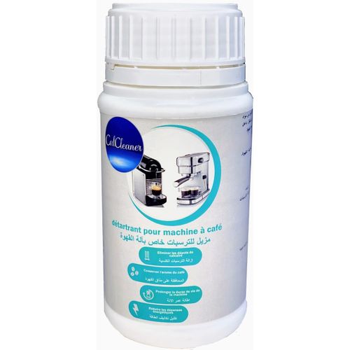 Détartrant Machine à café CalCleaner 250g
 Fiche Technique et Prix au Maroc