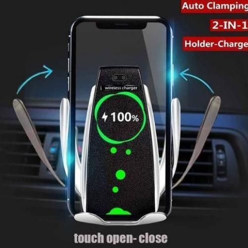 Fixation automatique Qi Chargeur de voiture sans fil
 Fiche Technique et Prix au Maroc