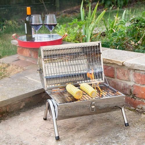 Imperial Barbecue portatif en acier inoxydable avec 2 zones de cuisson
 Fiche Technique et Prix au Maroc