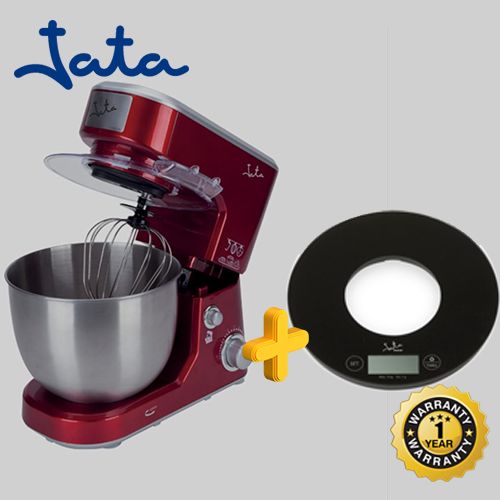 Jata ROBOT PETRIN 5 KG ROUGE 1000 W + BALANCE DE CUISINE NOIR 5 KG
 Fiche Technique et Prix au Maroc