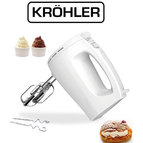 KRÖHLER Batteur électrique  5 vitesses - Puissance 300W
 Fiche Technique et Prix au Maroc