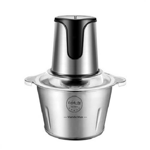 Lamacom Hâchoir électrique 300W avec bol en inox 2 litre -2 vitesses pour tout les aliments + CADEAU
 Fiche Technique et Prix au Maroc