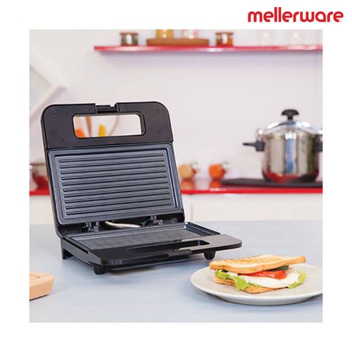 Mellerware Panini grill multifonction appareil à sandwichs 750 W - 2ans de garantie
 Fiche Technique et Prix au Maroc