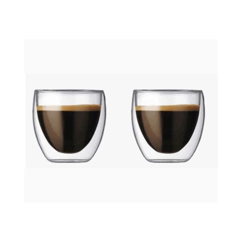 Mirka 2 Verres double paroi 80ml
 Fiche Technique et Prix au Maroc