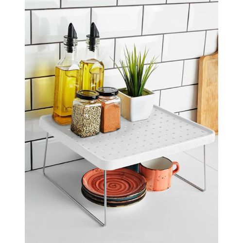 Organisateur d'étagère de cuisine pliable, Étagère Cuisine, 28x30 CM
 Fiche Technique et Prix au Maroc