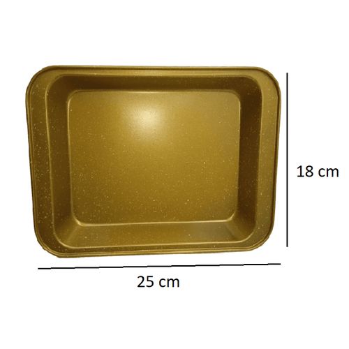 Plat à Four / Moule 25 x 18 x 5 cm Revêtement En Granit
 Fiche Technique et Prix au Maroc