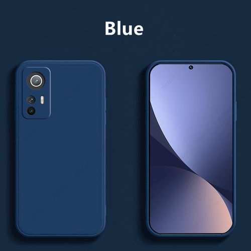 Pochette pour Xiaomi 12 pro Mate Doux Meilleur Coque bleu
 Fiche Technique et Prix au Maroc