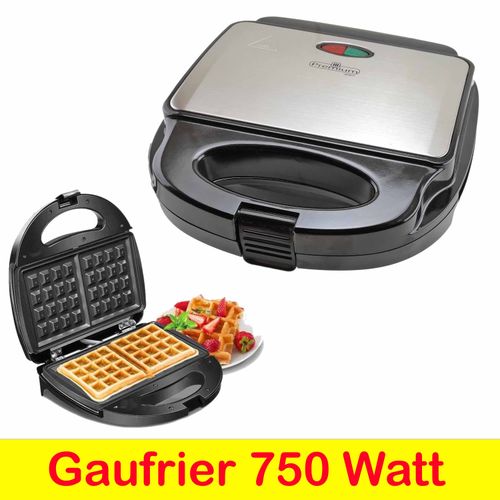 Premium Gaufrier 750 W plaques anti-adhésives // Panini
 Fiche Technique et Prix au Maroc