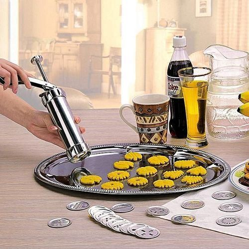 Presse Décorer gâteau Machine à Biscuit-kit de 24 pcs
 Fiche Technique et Prix au Maroc