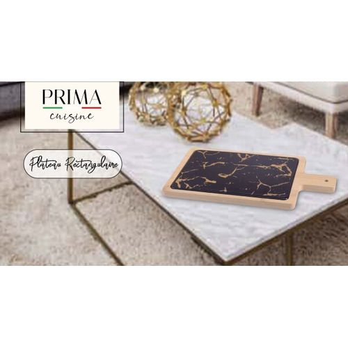 Prima Plateau rectangulaire marbre
 Fiche Technique et Prix au Maroc