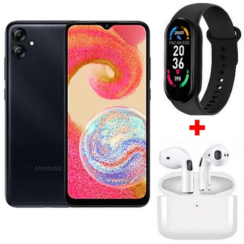 Samsung Galaxy A04 E 6.6" 4G LTE (3GB RAM + 32GB ROM) - 13 Mpx -Noir +Kit + Montre
 Fiche Technique et Prix au Maroc