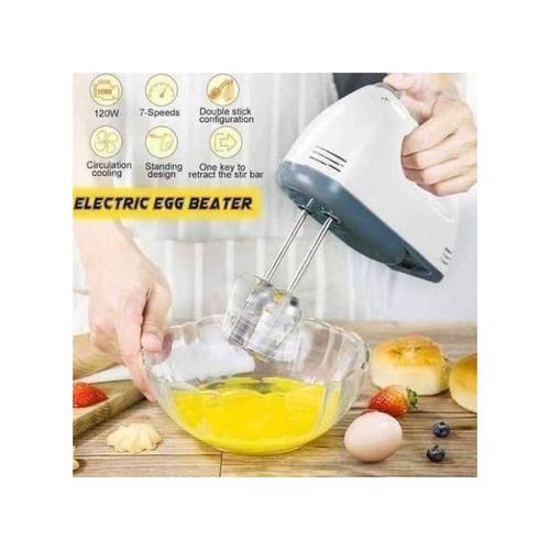 Scarlett Mélangeur à main 260W,Batteur électrique à Main 7 Speed,facile à tenir
 Fiche Technique et Prix au Maroc