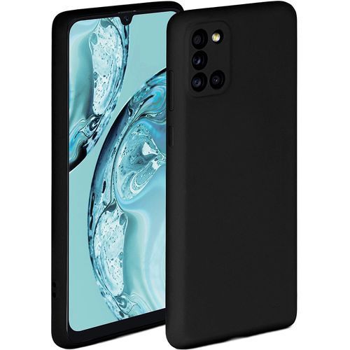 case compatible avec Samsung A31 Étui Antichoc Silicone  Noir
 Fiche Technique et Prix au Maroc
