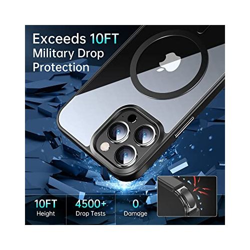 case etuis magsafe pour Iphone 12 pro Max protége camera Haute Qualité Noir
 Fiche Technique et Prix au Maroc