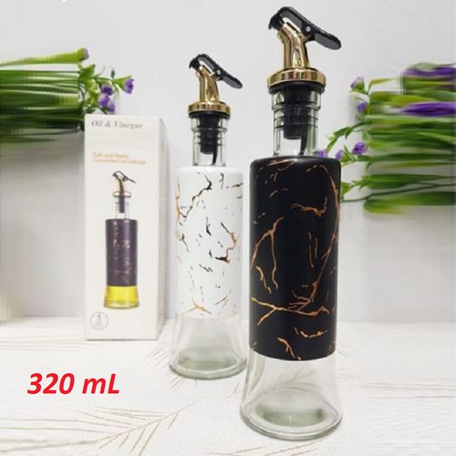 pack 2 pcs Bouteilles d'huile avec couvercle 320 ml en verre
 Fiche Technique et Prix au Maroc