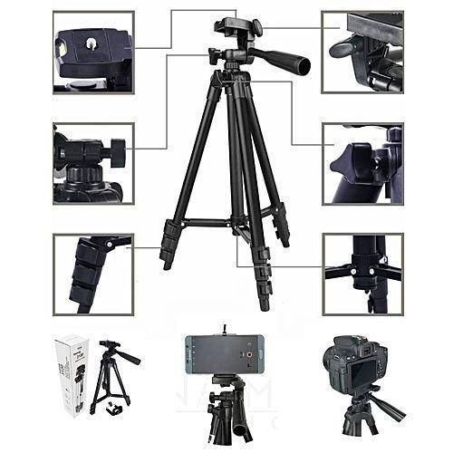 tripod Support  pour camera et telephone en aluminium-tripied
 Fiche Technique et Prix au Maroc
