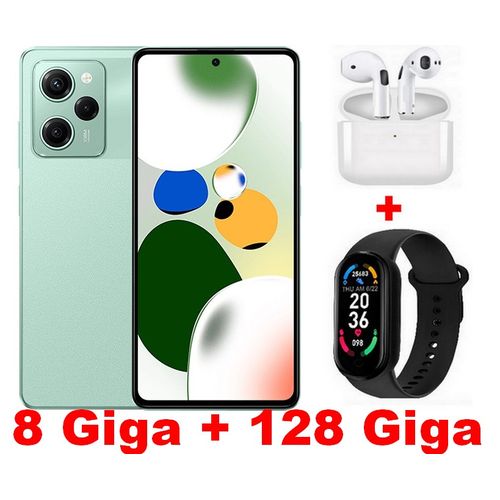 XIAOMI Redmi Note 12  Amoled 6,67″(8Go, 128Go) Snapdragon 680 - 50MP- Vert+ Kit+ Band
 Fiche Technique et Prix au Maroc