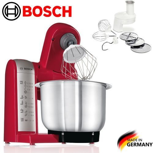 Bosch Pétrin Robot Cuisine 6 Fonctions 600W Bol inox 4Litres Robot Multifonction
 Fiche Technique et Prix au Maroc