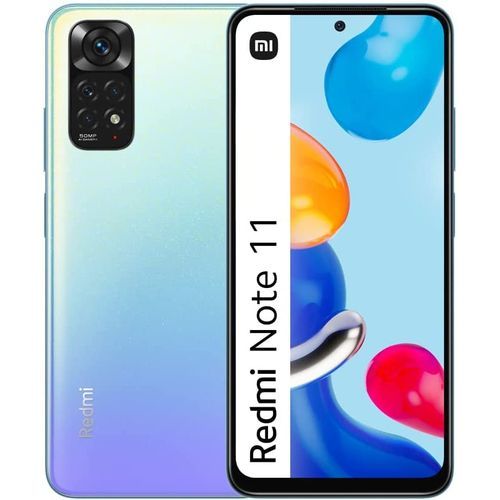 XIAOMI Redmi Note 11 6,5" (4Go, 128Go) - 50MP/8MP - Bleu
 Fiche Technique et Prix au Maroc