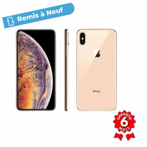 Apple iPhone XS 5.8" - 4 GB  256 GB - Gold - Remis à neuf - Garantie 6 mois
 Fiche Technique et Prix au Maroc
