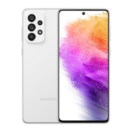 Samsung Galaxy A73 5G - 6.5'' - (8GB - 256GB) -64MP+12MP+5MP+/32MP
 Fiche Technique et Prix au Maroc