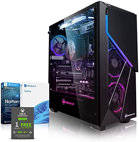 Megaport PC Gamer Warrior Intel Core i7-12700F 12-Coeurs jusqu'à 4,80GHz Turbo • Windows 11 • AMD Radeon RX6600 • 16Go • 1To M.2 SSD • WLAN • Ordinateur de Bureau • Unité Centrale • Gamer Fiche Technique et Prix au Maroc