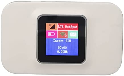 Hotspot Mobile 5G LTE, Routeur Hotspot sans Fil Portable, WiFi de Poche Haute Vitesse 300Mbps, Connecte jusqu'à 10 Appareils, Réseau sans Fil sécurisé n'importe où Avis, Fiche Technique et Prix au Maroc