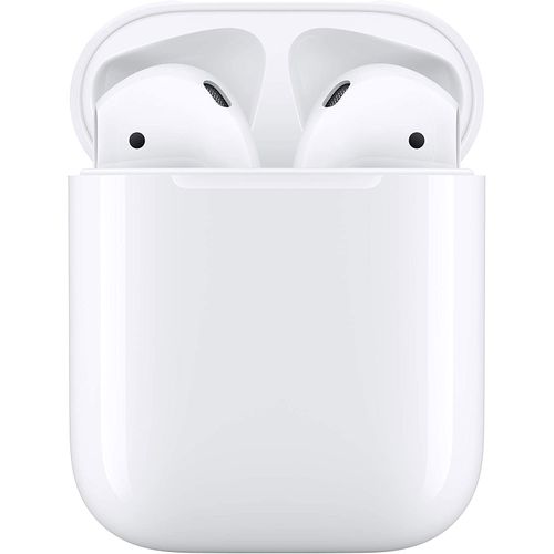 Apple AirPods 2ᵉ Generation Avec Boitier de Charge Filaire Ecouteurs Bluetooth 100% Originale Siri Blanc iOS Wireless
 Fiche Technique et Prix au Maroc