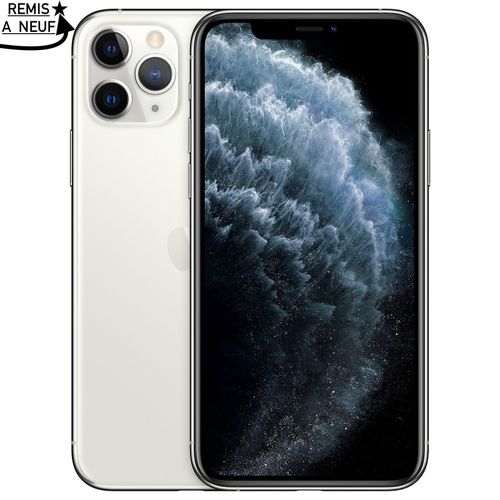 Apple iPhone 11 Pro - 64Go + 4Go - Blanc ( White ) - Remis à Neuf
 Fiche Technique et Prix au Maroc