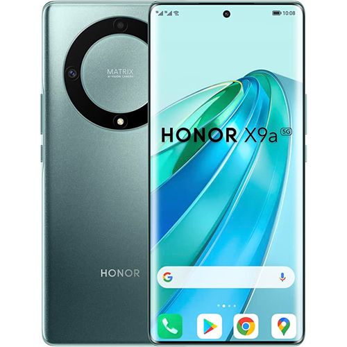 Honor X9A (8GB+256GB)+ 5giga Ram+ 5G Snapdragon 695 -5100 mAh - 64 MP - Edge -green
 Fiche Technique et Prix au Maroc