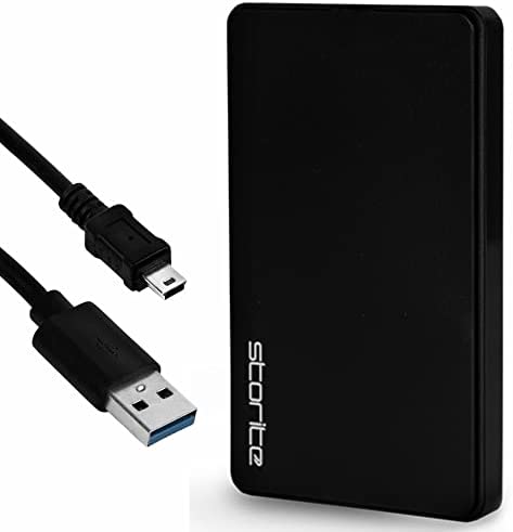 Storite Disque Dur Externe Portable 500 Go 2,5 Pouces Disque Dur de Sauvegarde avec USB 2.0 Compatible avec PC, Mac, Windows, Ordinateur Portable, Ordinateur de Bureau (Noir) Fiche Technique et Prix au Maroc