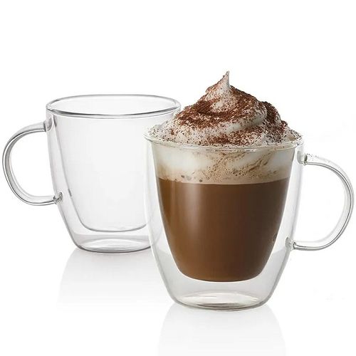 2 Verres double paroi 310 ML à main
 Fiche Technique et Prix au Maroc