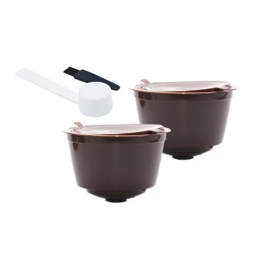 2 pièces Capsules Rechargeables à Café Compatibles avec les Machines Dolce Gusto
 Fiche Technique et Prix au Maroc