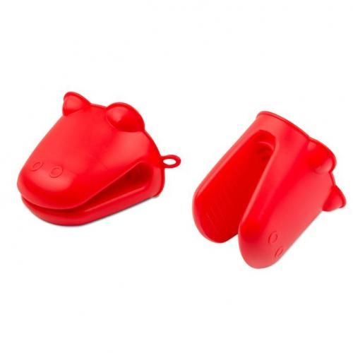 2 pièces Gant en silicone  Gants Cuisson porte plat cuisine plat bol four - rouge
 Fiche Technique et Prix au Maroc