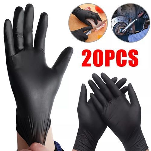 20 GANTS EN NITRILE NOIR
 Fiche Technique et Prix au Maroc