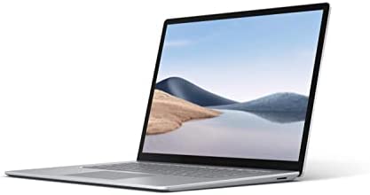 Microsoft Surface Laptop 4 - Ordinateur Portable (Windows 10, écran tactile 15", Processeur AMD R7se, 8 Go RAM, 256 Go SSD, Clavier Français AZERTY) - Platine, finition métal Fiche Technique et Prix au Maroc