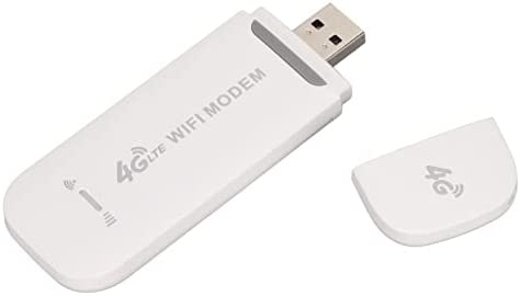 ASHATA Modem USB 4G LTE, Modem USB WiFi 150 Mbps Routeur 4G LTE, Dongle WiFi Hotspot SIM pour Réseau Mobile de Poche pour Le Travail de Bureau à Domicile, Prise en Charge de 8 à 10 Utilisateurs, Avis, Fiche Technique et Prix au Maroc