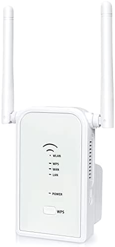 Repeteur WiFi 300Mbps Amplificateur WiFi Puissant 2,4 GHz WiFi Extender Répéteur WiFi Booster WiFi Wireless WiFi Repeater Support AP/ Routeur/ Répéteur Mode, 2 Port Ethernet,WPS Fonction et 2 Antennes Fiche Technique et Prix au Maroc