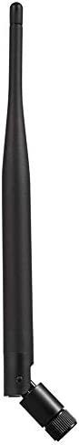 Dericam Antenne WiFi Universelle 2.4G 5dBi pour Caméra de Sécurité/Routeur, WiFi Booster, Antenne Amovible, Portée sans Fil Expander, Connecteur Femelle RP-SMA Intérieur, 5dBi, Noir Fiche Technique et Prix au Maroc