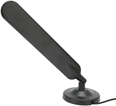Bewinner Antenne WiFi 4G, Antenne WiFi à Gain élevé 5 DBi avec Connecteur SMA, Antenne Externe Omnidirectionnelle 360° Longue Portée pour Routeur sans Fil, Carte Réseau WiFi PCIE, Adaptateur WiFi USB Fiche Technique et Prix au Maroc