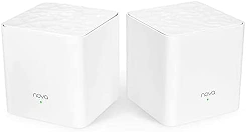 Tenda Système WiFi Mesh Bi-bande AC1200 MW3(2-Pack) pour Toute la Maison (Routeur & Répéteur Wi-Fi Remplacement), Couverture WiFi de 200m², Contrôle Parental, Fonctionne avec Toutes les Box Internet Avis, Fiche Technique et Prix au Maroc