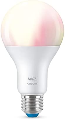 WiZ ampoule LED Connectée couleur E27, Wi-FI, équivalent 100W, 1521 lumen, fonctionne avec Alexa, Google Assistant et Apple HomeKit Fiche Technique et Prix au Maroc