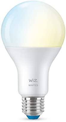 WiZ ampoule LED Connectée Wi-Fi E27, Nuances de Blanc, équivalent 100W, 1521 lumen, fonctionne avec Alexa, Google Assistant et Apple HomeKit Fiche Technique et Prix au Maroc