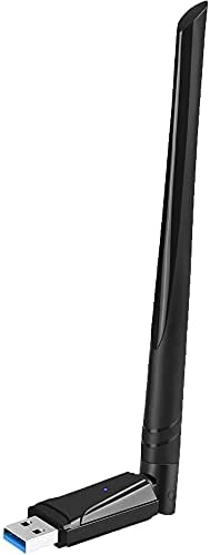 Clé WiFi 1300Mbps Dongle WiFi USB 3.0 5ghz - Dongle WiFi USB Dualband 2.4GHz 5GHz Mini Adaptateur WiFi pour Desktop Laptop PC de Bureau, Supporter Windows XP/7/8/8.1/10 MacOS 10.9-10.14 Fiche Technique et Prix au Maroc